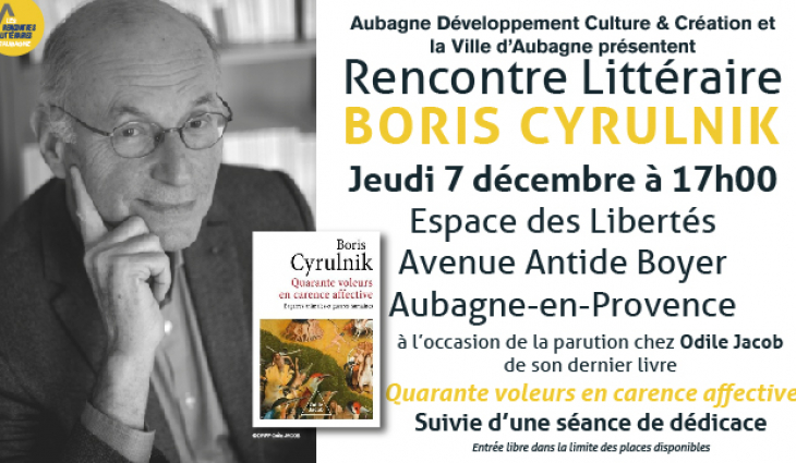 Boris Cyrulnik à Aubagne-en-Provence