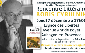 Boris Cyrulnik à Aubagne-en-Provence