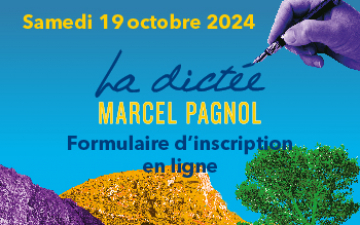 SAVE THE DATE - DICTEE MARCEL PAGNOL