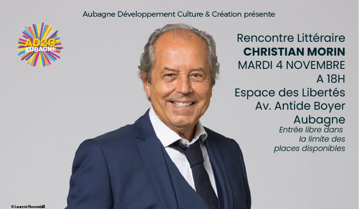 RENCONTRE LITTERAIRE : Christian Morin