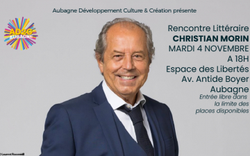 RENCONTRE LITTERAIRE : Christian Morin